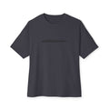 Mindful Madness Boxy Tee — Minimal Graphic Oversized T‑Shirt