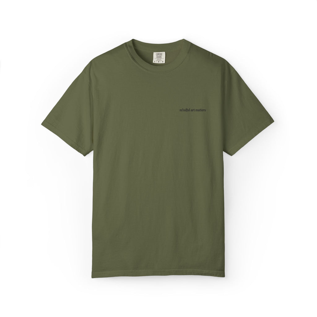 Minimalist 'not today' White T-Shirt — Small Chest Script Tee