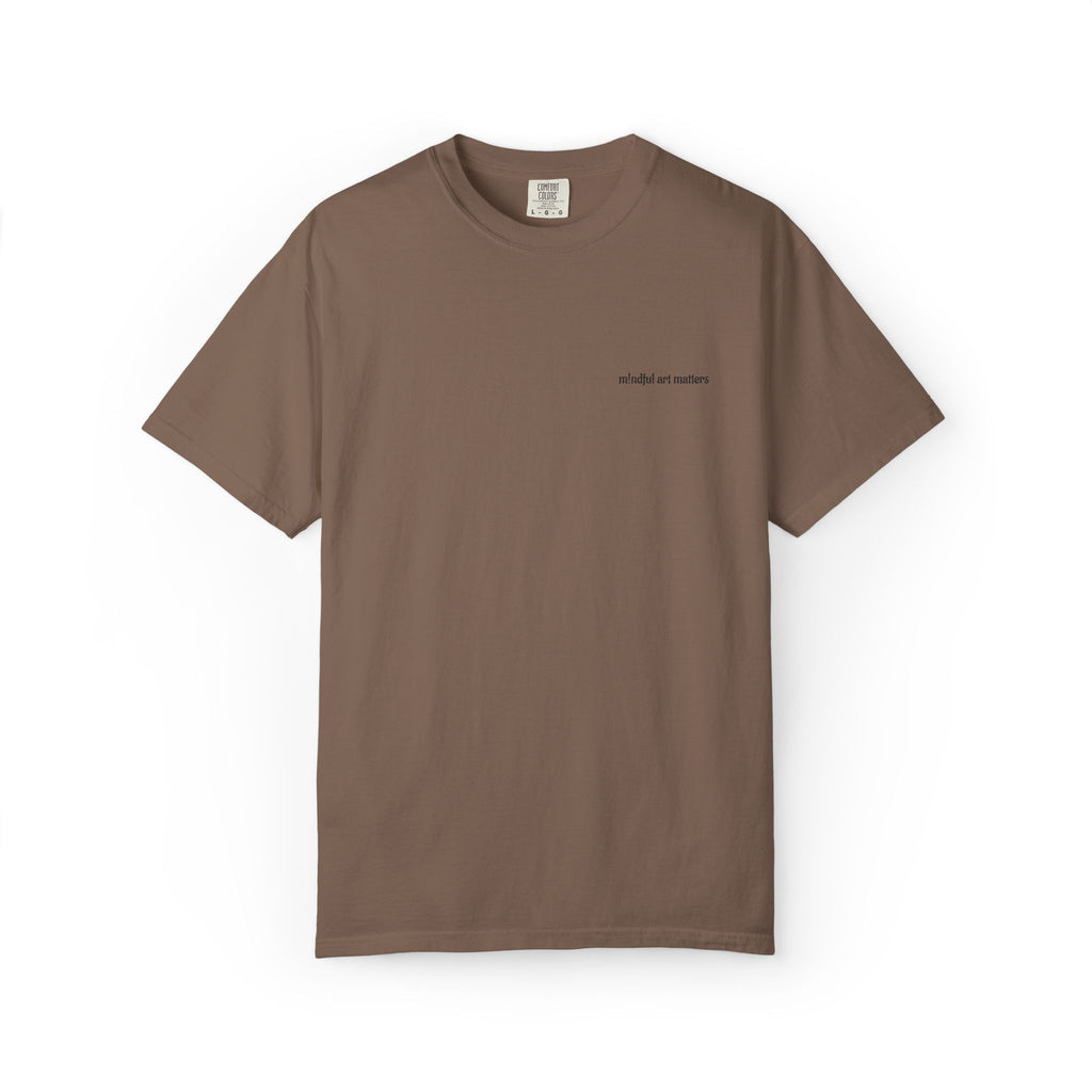 Minimalist 'not today' White T-Shirt — Small Chest Script Tee