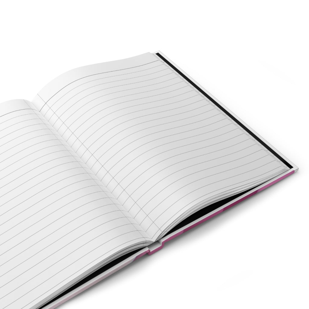 Pink Street Art Journal – "Write in me." Hardcover Notebook for Creative Journaling